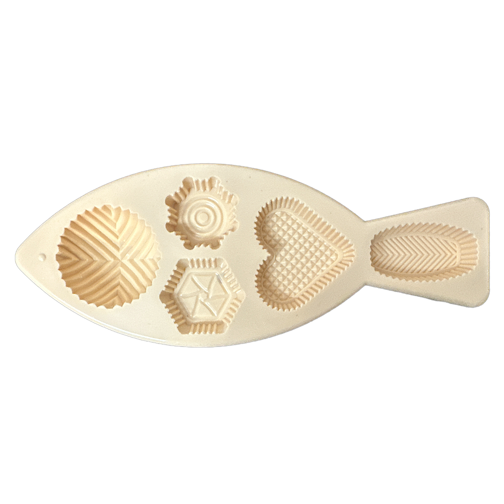 Maamoul Form aus Kunststoff Fischform