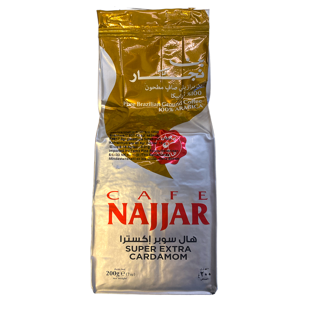 [43464] Najjar Kaffee mit super extra Kardamom (200g)