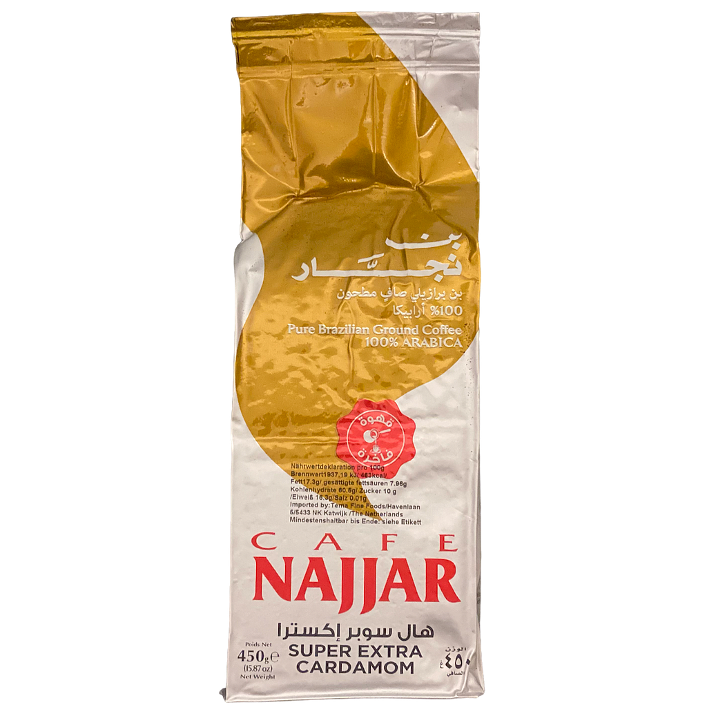 [43466] Najjar Kaffee mit super extra Kardamom (450g)