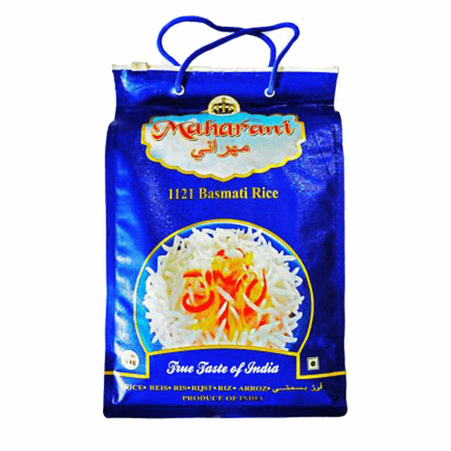 [44634] N/W Basmati Reis Maharani 1121 blau (1x5kg)