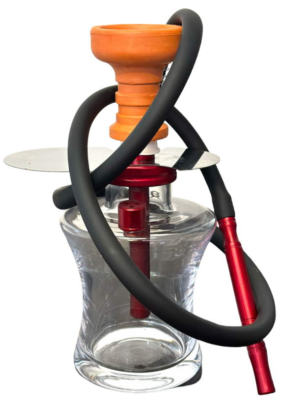Portable mini Shisha rot (30cm)
