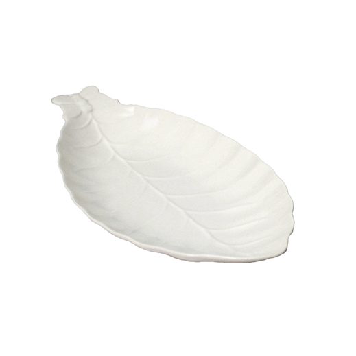 [30123] Porzellan Servierteller "Blatt" 35cm AMS-335