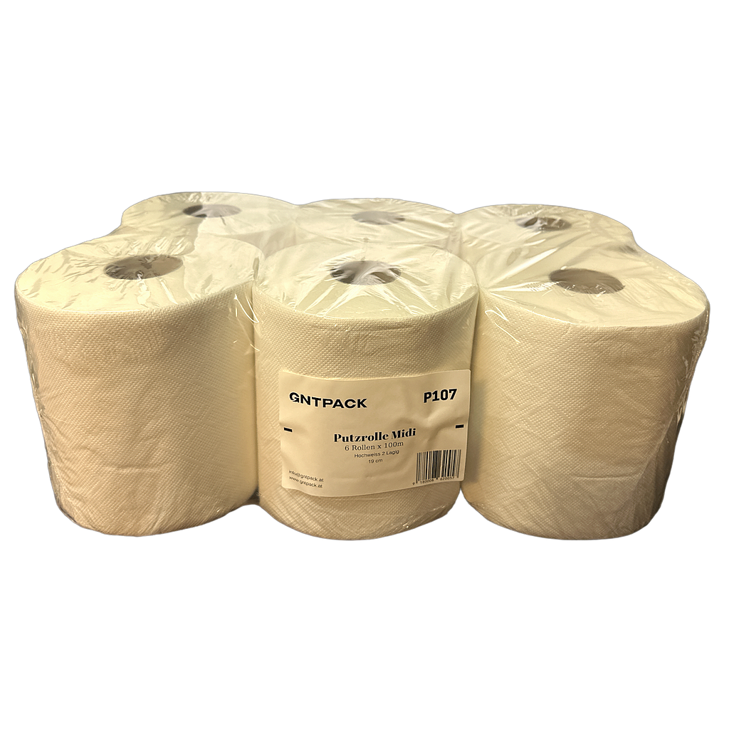 Putzrolle Midi 6 Rollen