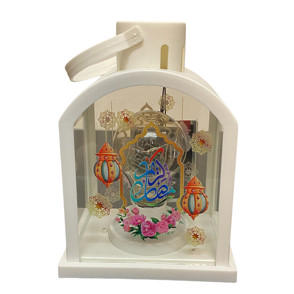 Ramadan Laterne mit Beleuchtung 8066-3