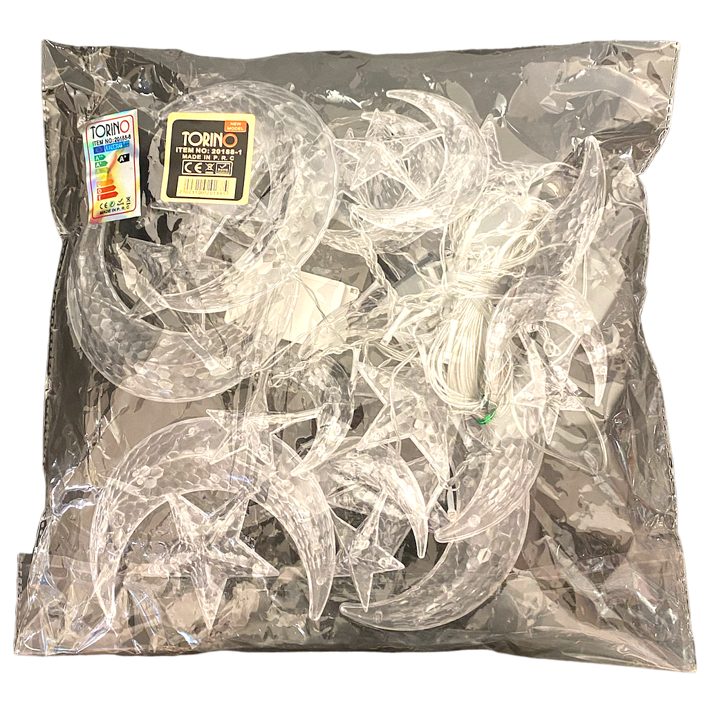 Ramadan Lichtkette-Deko 20188-1 farbig (3m)