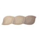 [43168] Schalen aus Porzellan (Blattform) 2754