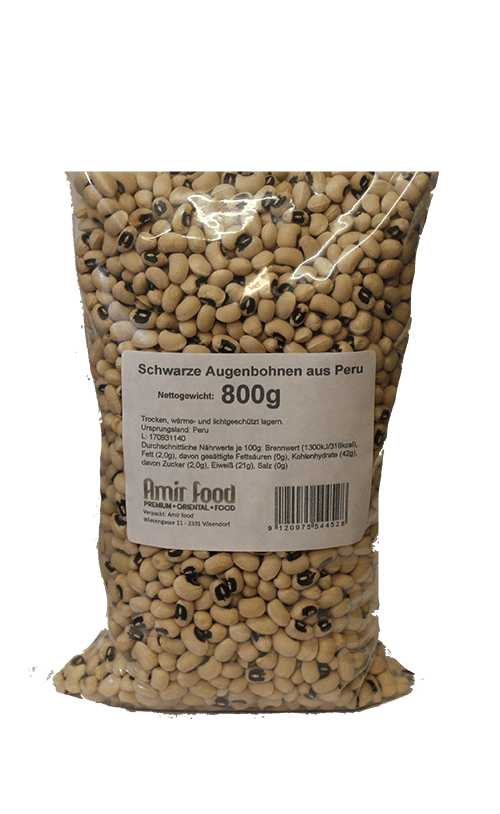[42101] Schwarze Augenbohnen (800g)