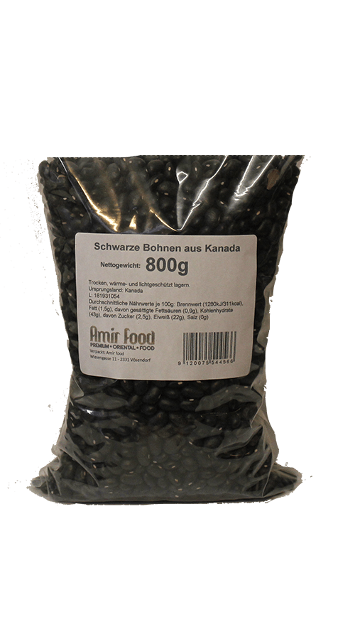 Schwarze Bohnen (800g)