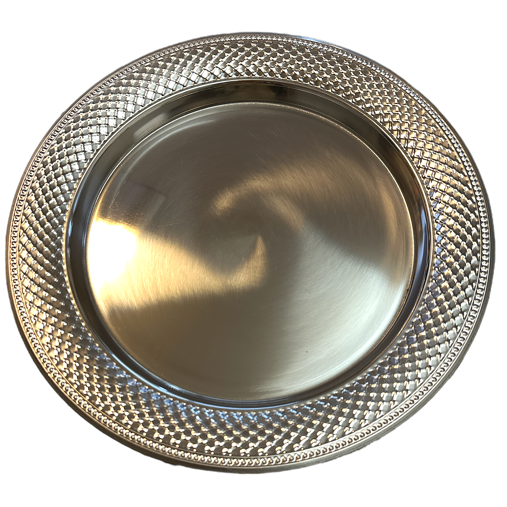 Serviertablett 35cm Stainless Steel 207-2