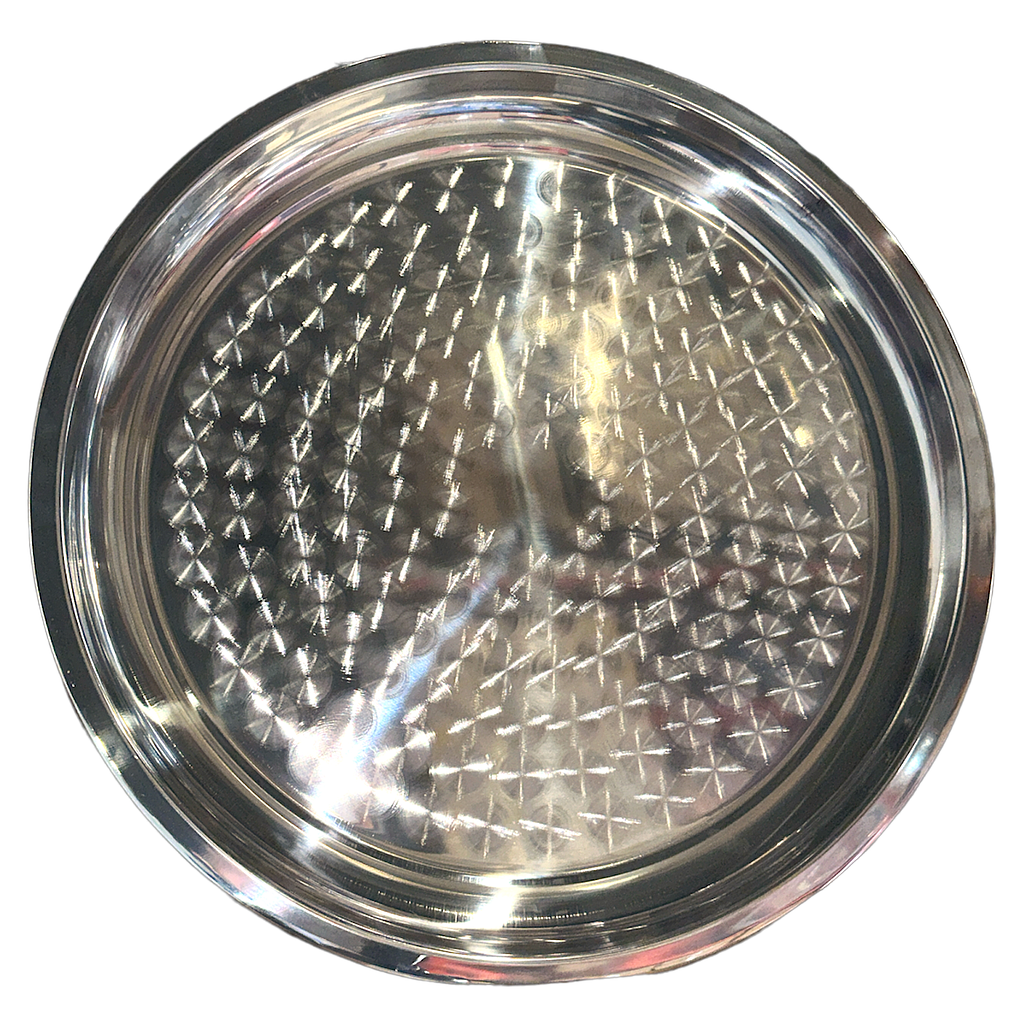 Serviertablett 80 cm Stainless Steel H5-18