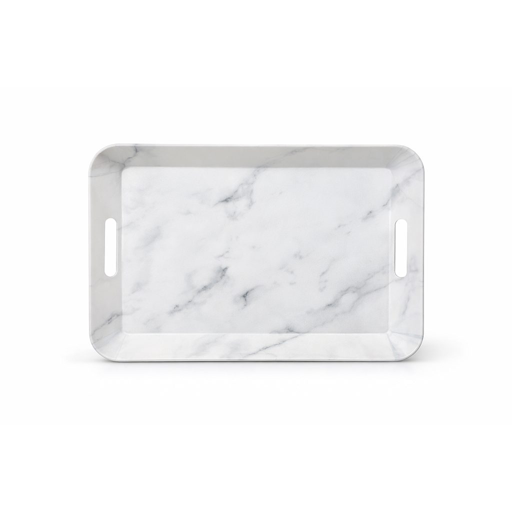 Serviertablett aus Plastik 37x25cm 316045