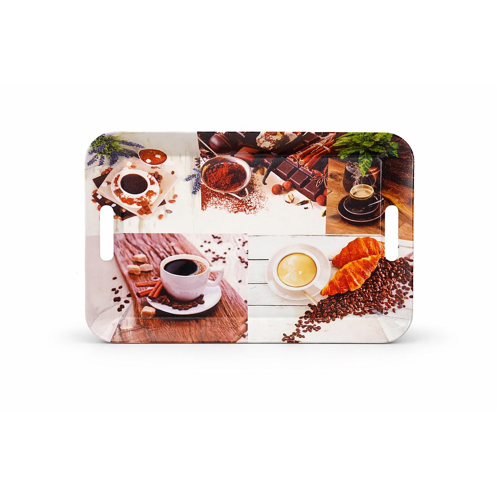 Serviertablett aus Plastik 41x29cm 316038