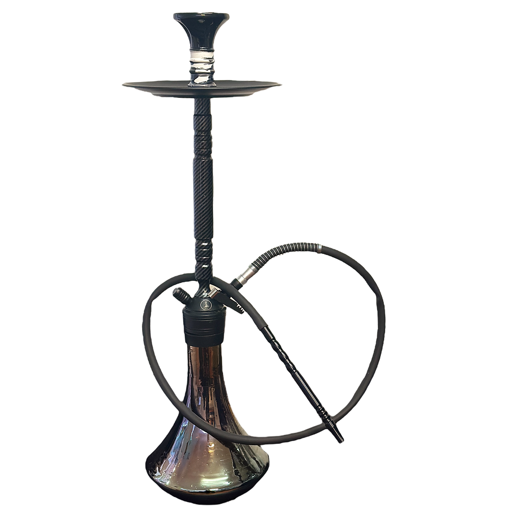 Shisha Didam 06 black Carbon 75cm