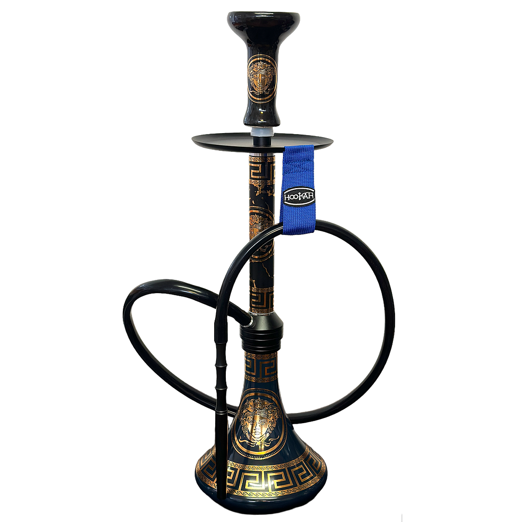 Shisha Versace Design in schwarz
