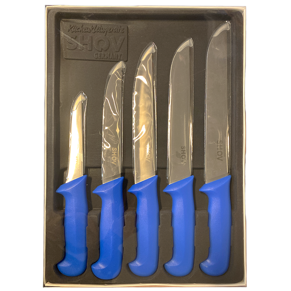 Shov Messer - Set 5Tlg Blau