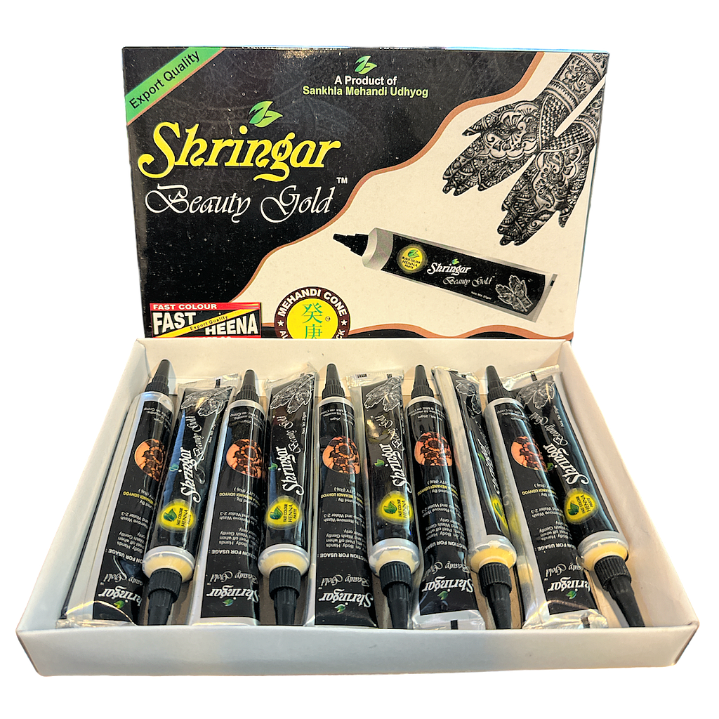 Shringar Henna Paste in Tube schwarz (25g)