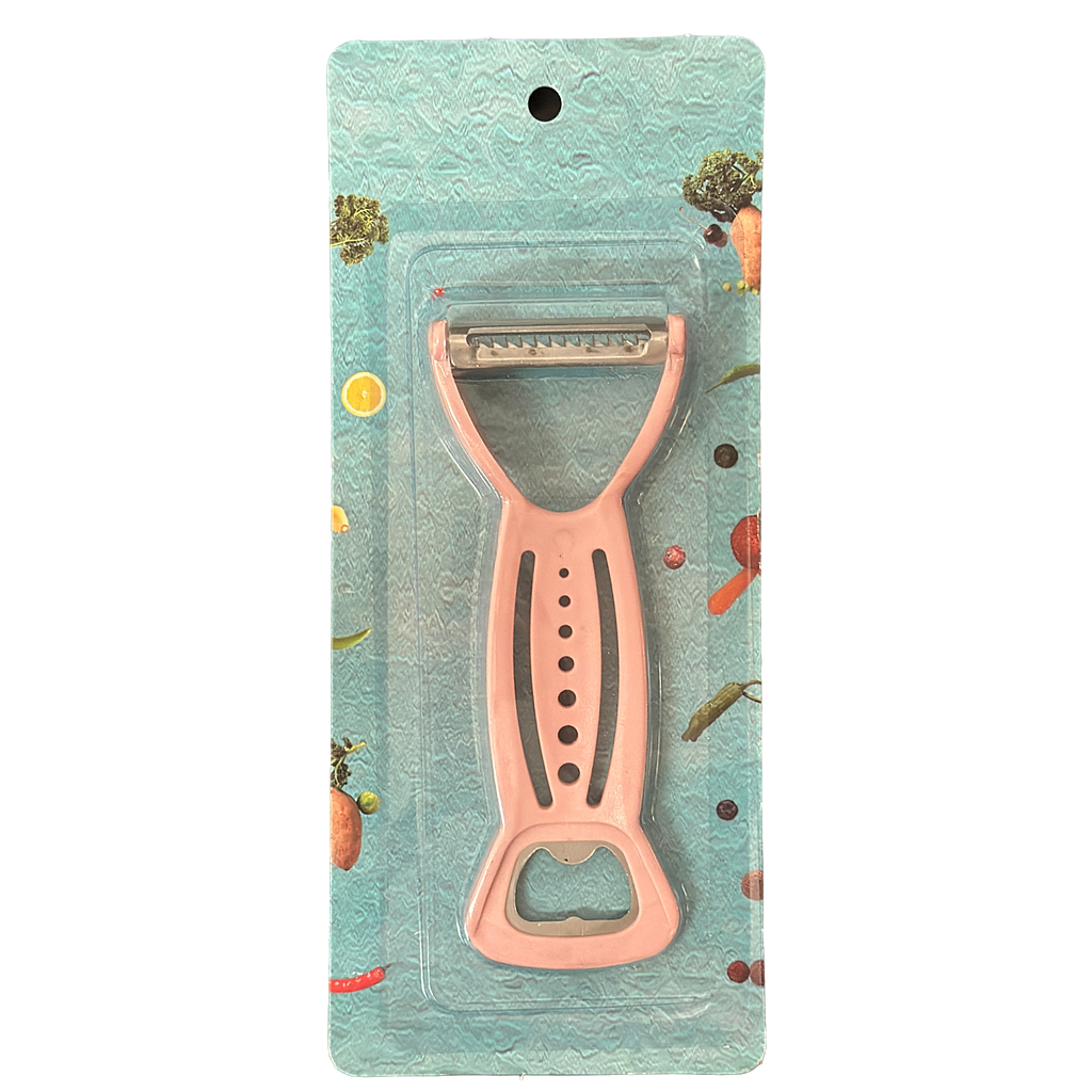 Sparschäler mit Flaschenöffner