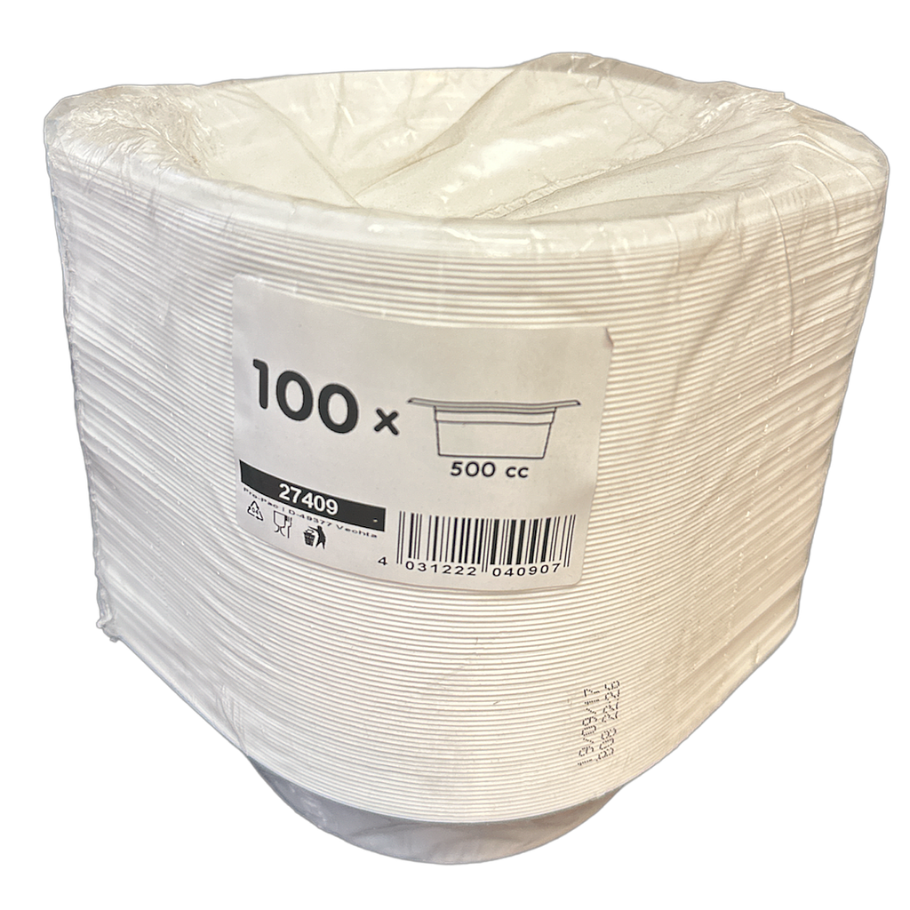 Suppenterrine Plastik 500cc (100Stück)