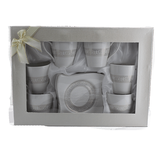 [784] Tee Tassen mit Untertassen 6er 1136/A315