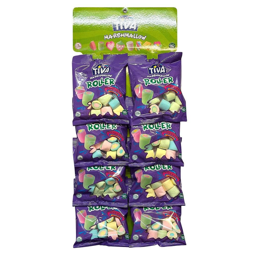 Tiva Roller Marshmallow (8x60g)