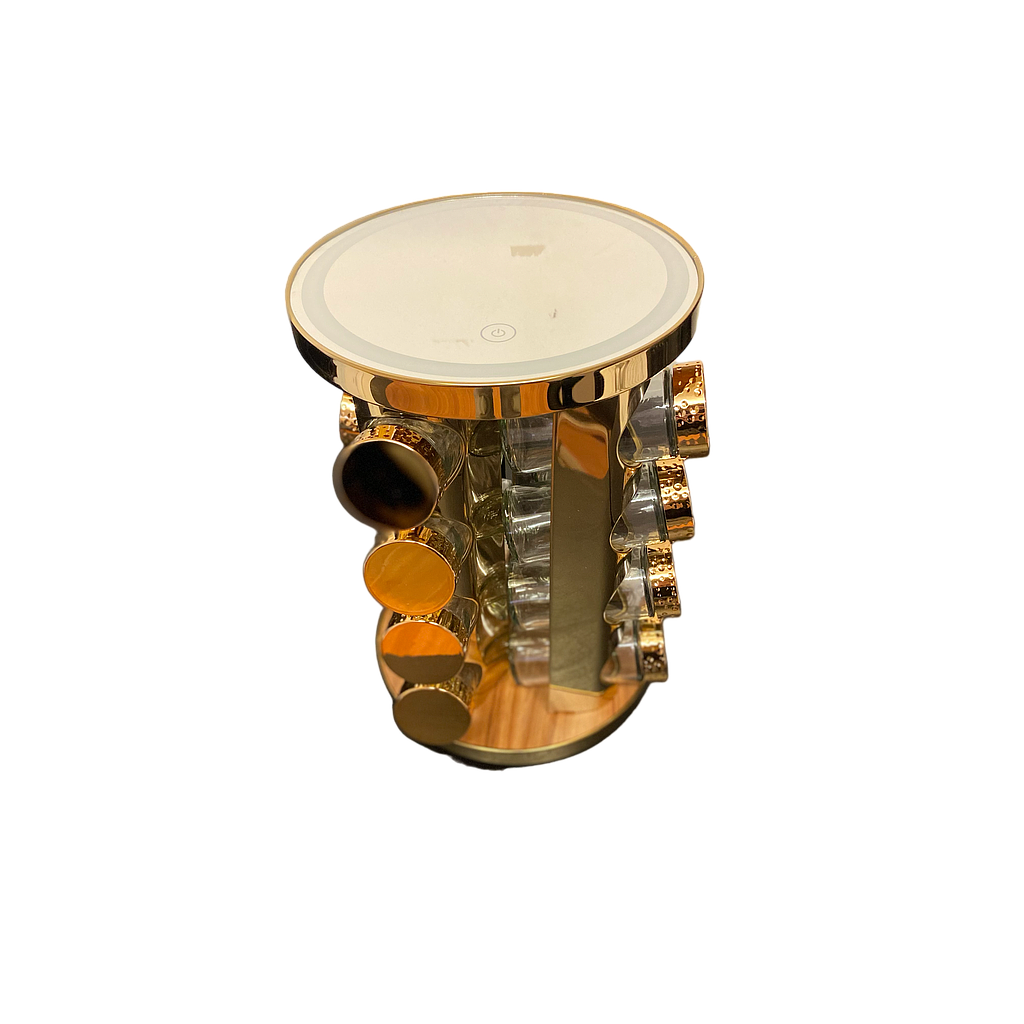 Torino Gewürzkarussell 16tlg LED 4199-18