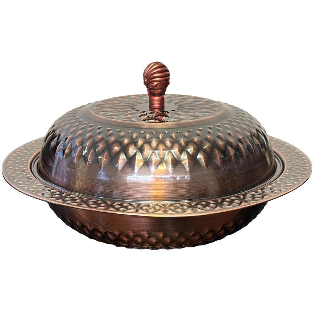 [46854] Torino Mansaf mit Deckel Kupfer 40cm 24884-38-8