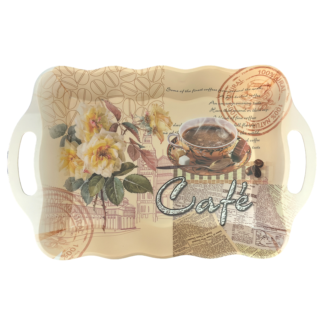 Torino Serviertablett aus Kunststoff 50x32cm 241206-3