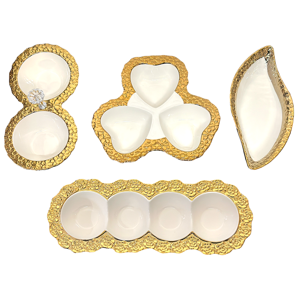 Torino Snackschale aus Porzellan 4tlg 8214/3601