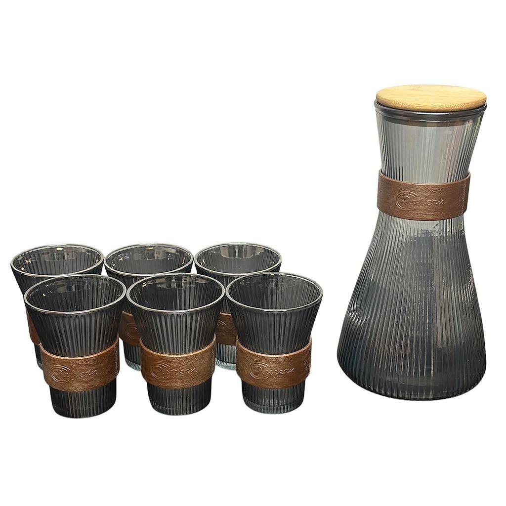 Trinkgläser mit Wasserkrug 7teilig 24163-7