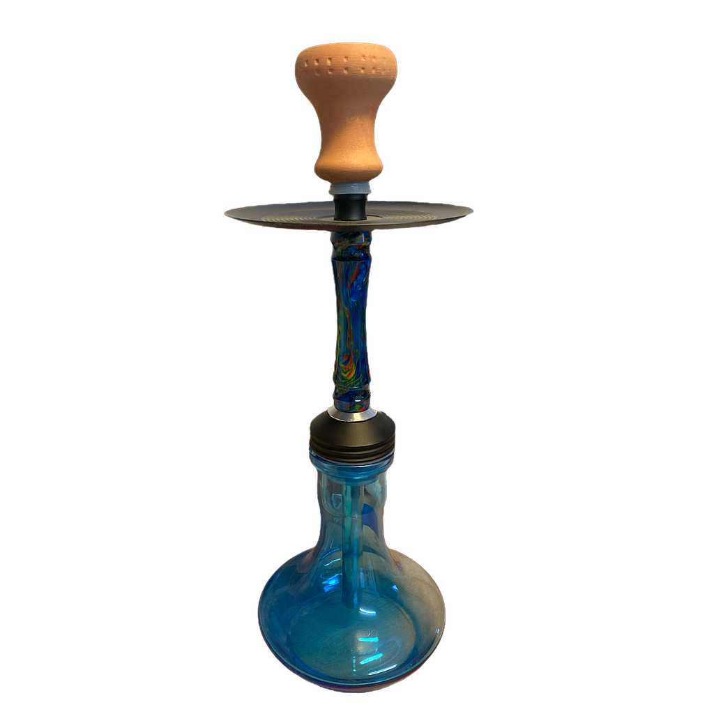 Wasserpfeife HK 2902 Mix Farben gemustert (55cm)