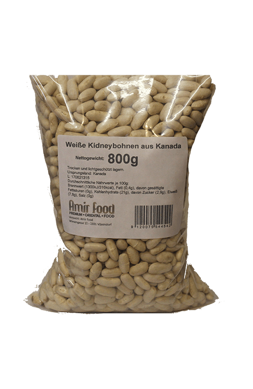 Weiße Kidney Bohnen (800g)